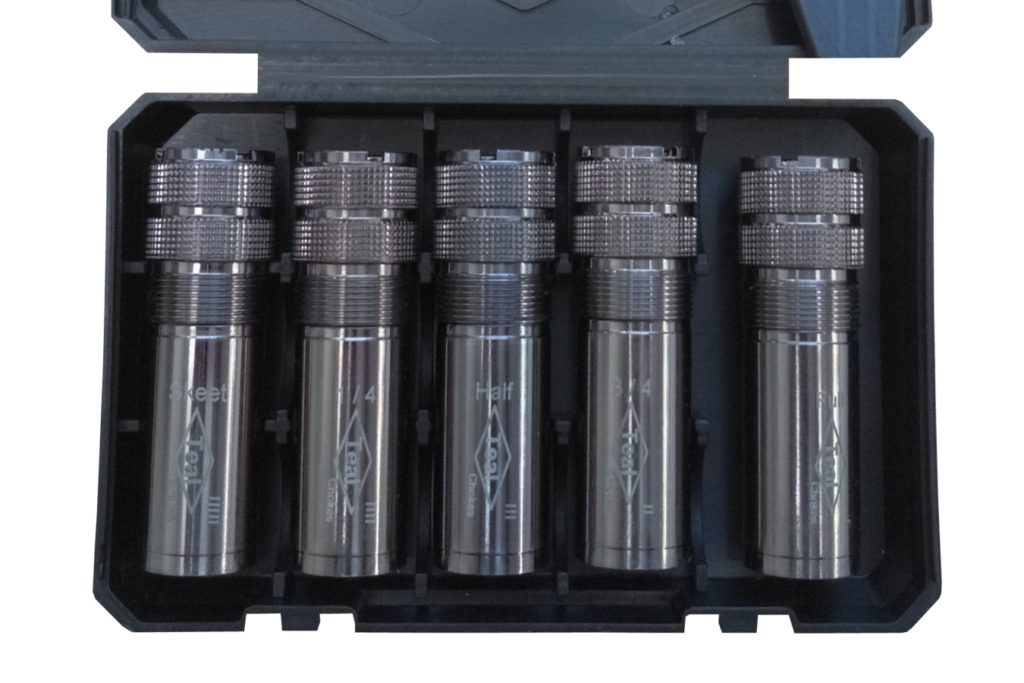 5 x Optima HP 12g Extended Choke Kit, With Case & Key Teal Chokes