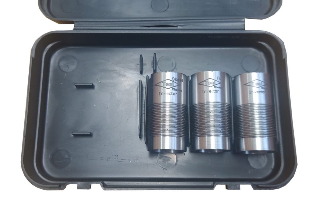 3 x Standard Invector 38mm Plain Steel Flush Chokes 12g Teal Chokes